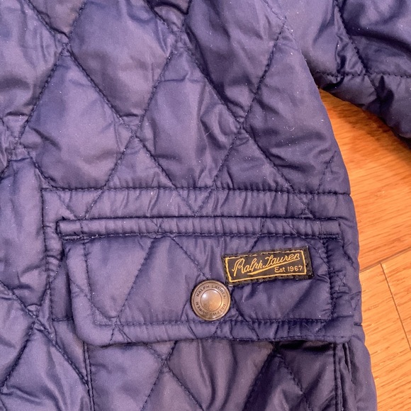 Ralph Lauren Quilted Jacket with Detachable Hood - Picture 3 of 5
